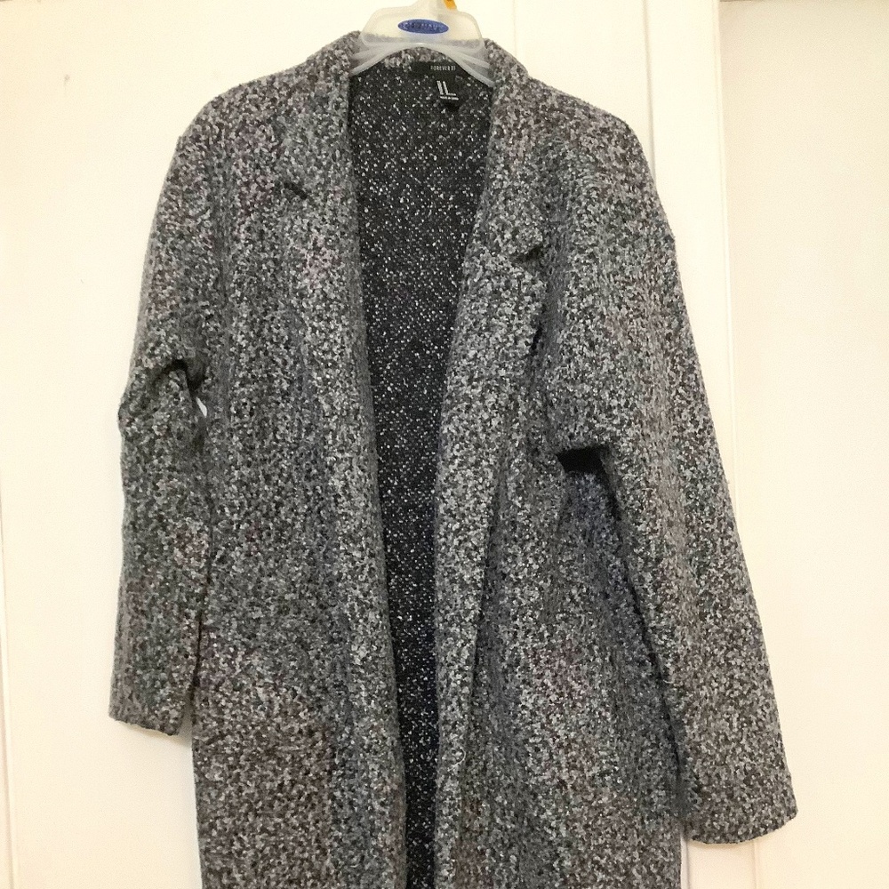 Coat jacket women Forever 21 M like New